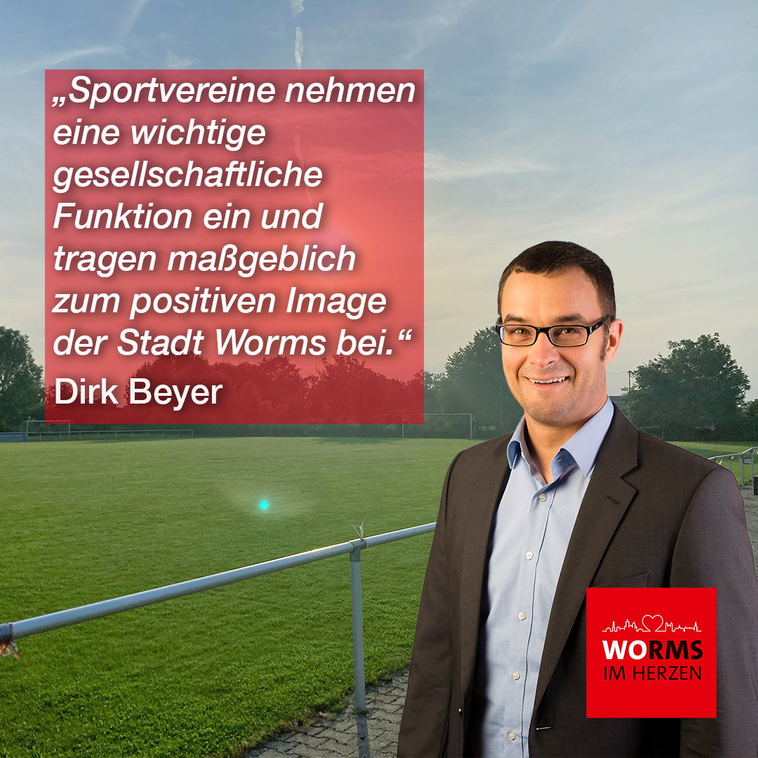 Anfrage zur Stadtratssitzung: Unterstützung der Wormser Sportvereine