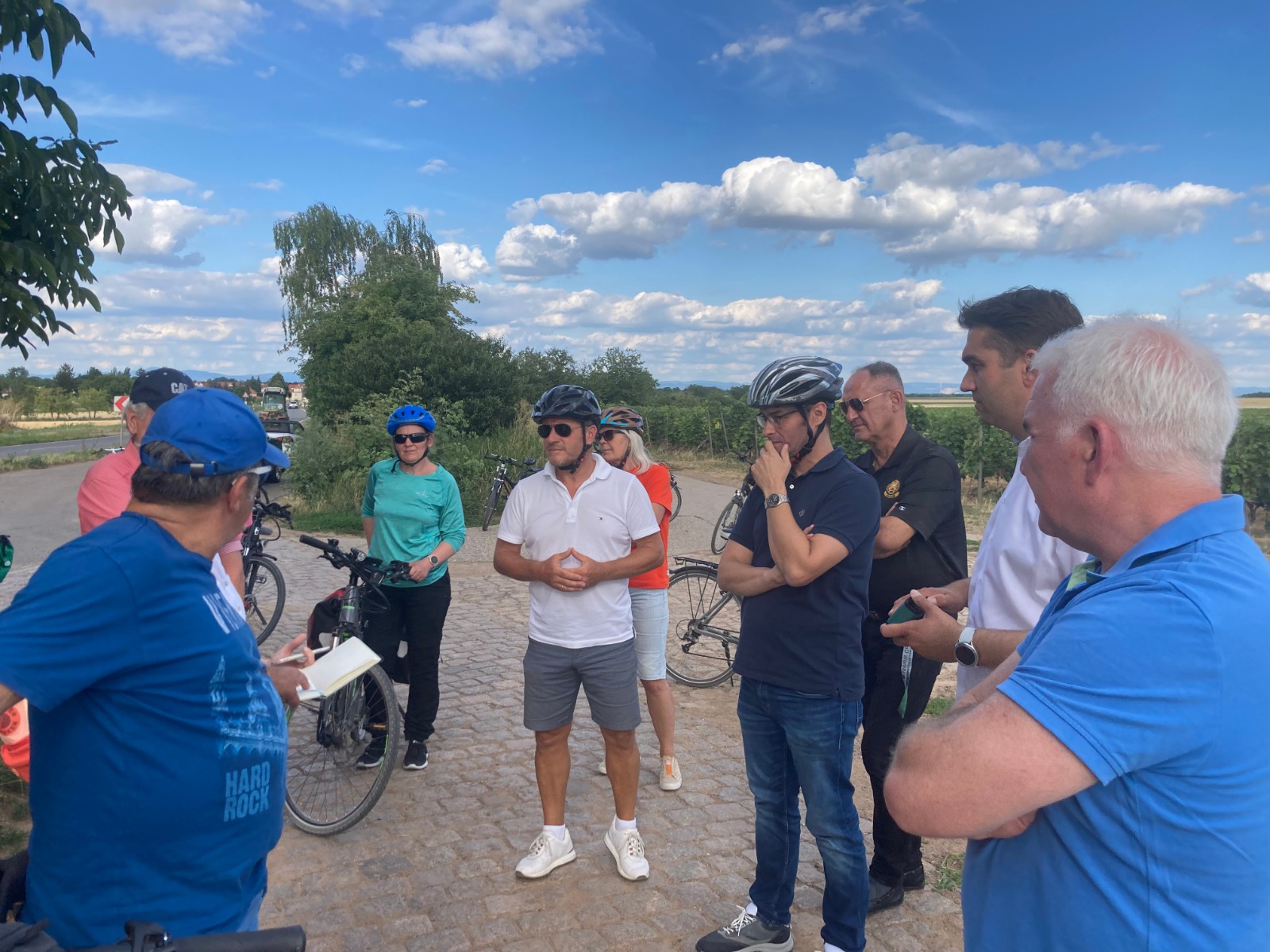 SPD-Fraktion: Radtour nach Pfeddersheim