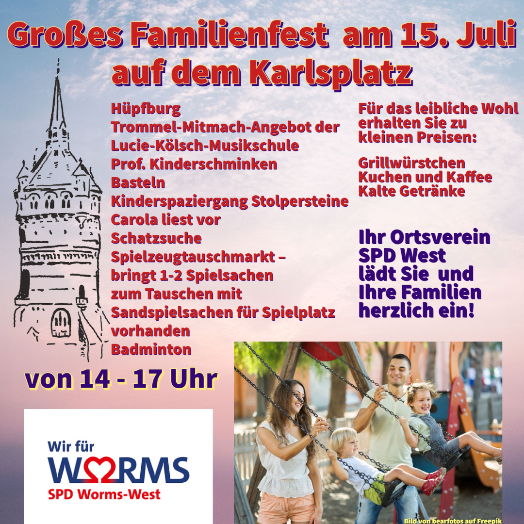 Familienfest der SPD Worms West